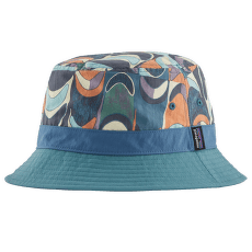 Kapelusz Patagonia Wavefarer Bucket Hat Swallowtail Geo: Still Blue