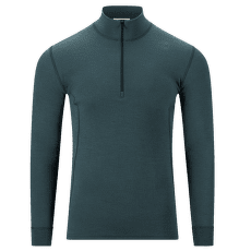 Koszulka z długim rękawem Aclima WarmWool Mock Neck Shirt Men Green Gables