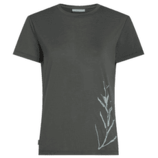 Koszulka z krótkim rękawem Icebreaker Merino Blend Core SS Tee Panax Women OBSIDIAN
