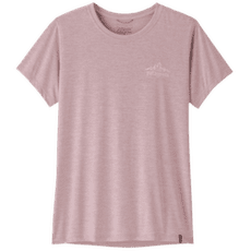 Koszulka z krótkim rękawem Patagonia Cap Cool Daily Shirt - Cloud Crag Women Quiet Violet