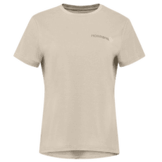 Koszulka z krótkim rękawem Norrona femund tech T-Shirt Women Oatmeal