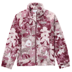 Kurtka Columbia Benton Springs II Printed Fleece Girls Antique Mauve Primroses 556