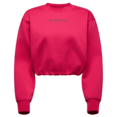 Bluza La Sportiva HERITAGE LOGO CROP SWEATER Women Azalea/Redwood