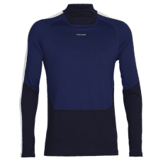 Koszulka z długim rękawem Icebreaker Sonebula LS High Neck 200 Men MID NVY/ROYAL NVY/SNOW/CB