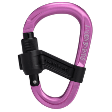 Karabinek wspinaczkowy Mammut Smart HMS 2.0 Screwgate Pink 15274