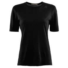 Koszulka z krótkim rękawem Aclima LightWool Undershirt Tee Women Jet Black