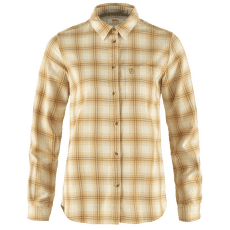 Koszula z długim rękawem Fjällräven Övik Flannel Shirt Women Chalk White-Dune Beige