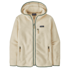 Bluza Patagonia Retro Pile Hoody Women Natural w/Ellwood Green