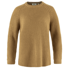 Sweter Fjällräven Övik Rib Sweater Women Buckwheat Brown