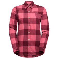 Koszula z długim rękawem La Sportiva RAMBLER FLANNEL SHIRT WOMEN Redwood/Rosebay