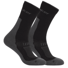 Skarpety Icebreaker Merino Hike+ Light Crew Men - 2 pack BLACK/OBSIDIAN