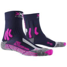 Skarpety X-Bionic X-Socks Trek Outdoor Women MIDNIGHT BLUE/PINK/LT GREY MELANGE
