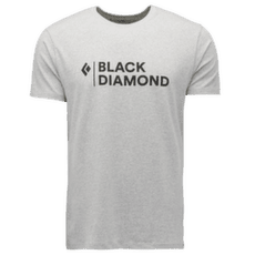 Koszulka z krótkim rękawem Black Diamond Mini Stacked SS Tee Men Nickel Heather