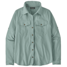 Koszula z długim rękawem Patagonia Long-Sleeved Self Guided Sun Shirt Women Thermal Blue