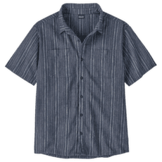Koszulka z krótkim rękawem Patagonia Back Step Shirt Men Rapids: New Navy