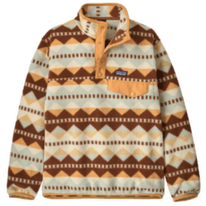 Bluza Patagonia Lightweight Synch Snap-T Pullover Kids Diamond Stripe: Flurry Green