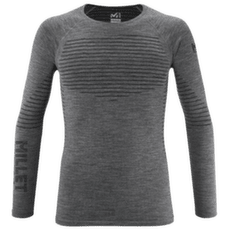 Koszulka z długim rękawem Millet DRYNAMIC WARM LS TEE MEN ANTHRACITE GREY NEW