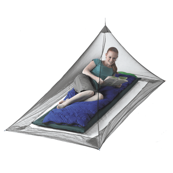 Moskitiera Sea to Summit Nano Mosquito Net Single Permethrin Grey