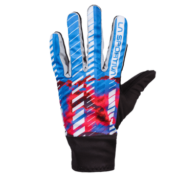Rękawice La Sportiva SKIMO RACE GLOVES Women Malibu Blue/Hibiscus