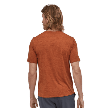 Koszulka z krótkim rękawem Patagonia Cap Cool Daily Graphic Shirt Men 73 Text Logo: Clement Blue X-Dye