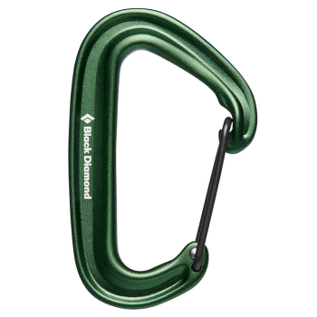 Karabinek wspinaczkowy Black Diamond MINIWIRE Green