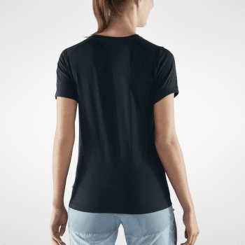 Koszulka z krótkim rękawem Fjällräven Abisko Wool SS Women Lavender Mist