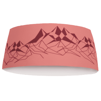 Opaska na głowę Direct Alpine Stripe coral/palisander