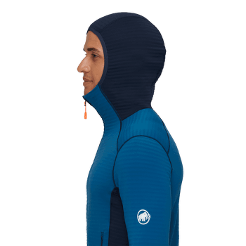 Bluza Mammut Taiss Light ML Hooded Jacket Men black 0001