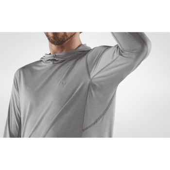 Bluza Fjällräven Abisko Sun-hoodie Men Shark Grey