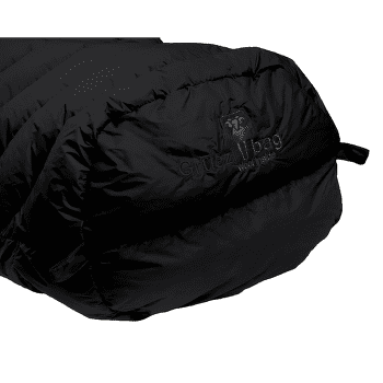 Śpiwór Grüezi bag Biopod DownWool Extreme Light 185 Black Edition Black