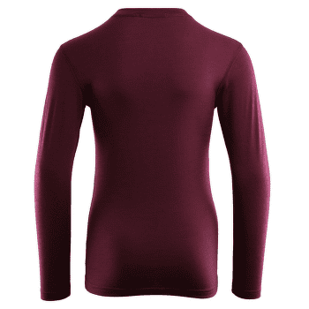Koszulka z długim rękawem Aclima LightWool T-Shirt Crew Neck Zinfandel