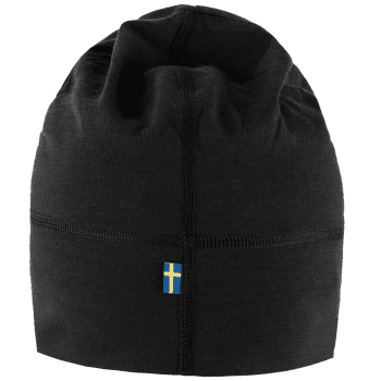 Czapki Fjällräven Abisko Lite Wool Beanie Black