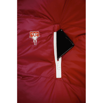 Śpiwór Grüezi bag Biopod Down Hybrid Ice Alpine Cherry