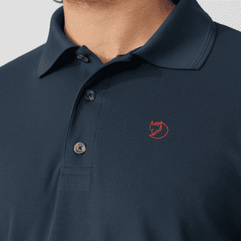 Koszulka polo Fjällräven Crowley Pique Shirt Men Blueblack