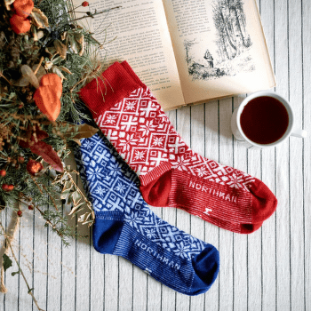 Skarpety Northman Fauske merino 2-pack 35_mix barev