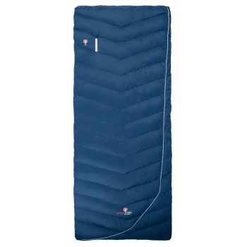 Śpiwór Grüezi bag Biopod DownWool Hybrid Cotton Comfort Night Blue