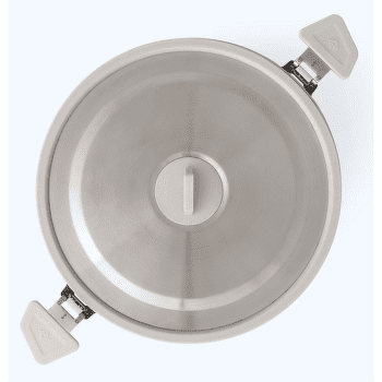 Garnek Sea to Summit Detour Stainless Steel Collapsible Pot - 5L Moonstruck Grey