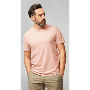 Koszulka z krótkim rękawem Fjällräven Hemp Blend T-shirt Men Suede Brown