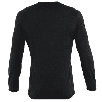 Koszulka z długim rękawem Icebreaker Merino 200 Oasis LS Crewe Ruapehu Round Men Black