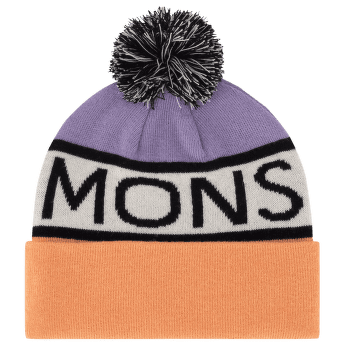 Czapki Mons Royale McCloud Pom Pom Merino Beanie Lupin / Punch / White