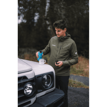 Bunda Mammut Ultimate Comfort SO Hooded Jacket Men black 0001