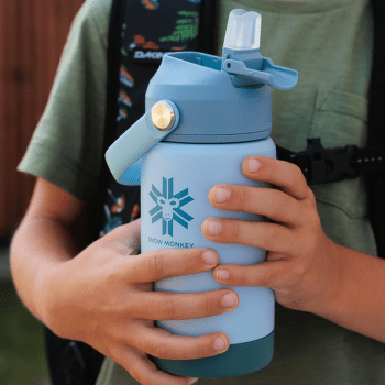 Butelka Snow Monkey KIDS 350 ml Light Pink