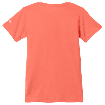 Koszulka z krótkim rękawem Columbia Mission Lake Short Sleeve Graphic Shirt Girls Hot Coral, Foxy Swirl 810