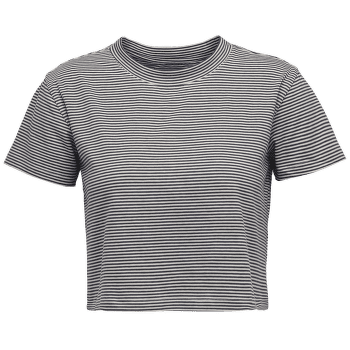 Koszulka z krótkim rękawem Black Diamond BD Stripe SS Tee Women Off White-Charcoal