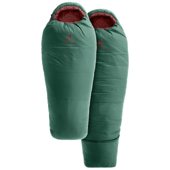 Śpiwór deuter Starlight Pro seagreen-redwood