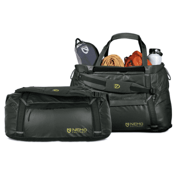 Torba Nemo Equipment Double Haul Convertible Duffel 55L Black
