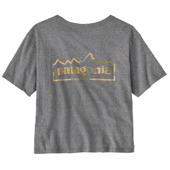 Koszulka z krótkim rękawem Patagonia Unity Fitz Easy Cut Responsibili-Tee Women Gravel Heather