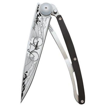 Nóż Deejo Earth Tattoo 37g, Granadilla Wood, Bicycle