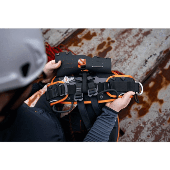 Siodło Rock Empire Master Up AL Lock oranžová 018