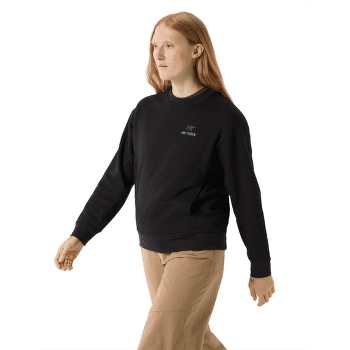 Bluza Arcteryx Emblem Fleece Crew Women Black